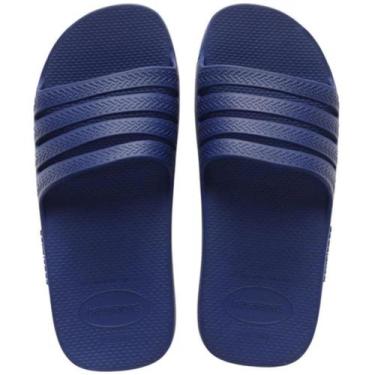 Imagem de Chinelo Havaianas Slide Stradi Conforto e Estilo, Marinho, 39/40