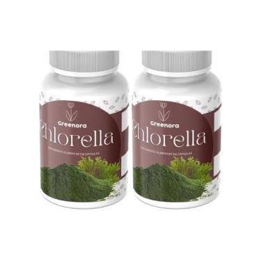 Imagem de Clorella 500mg - 120 Cápsulas | Suplemento Natural | Sugestão de Uso: 3 Cápsulas Antes das Refeições (Kit 2)