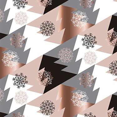 Imagem de Papel De Parede Adesivo Natal Natalino Lavável Arvore 10m