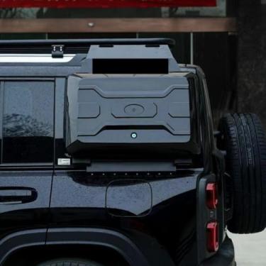 Imagem de Mochila mecânica de escalada de carro mochila guardião capa de pneu sobressalente modificação do pedal compatível com acessórios de carro Raptors (mochila mecânica)