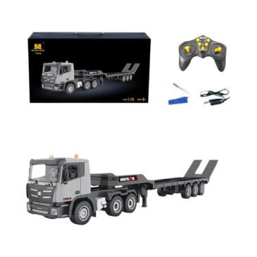 Imagem de Carro De Engenharia RC Para Crianças Huina Scania 770s Cabeçote De Reb