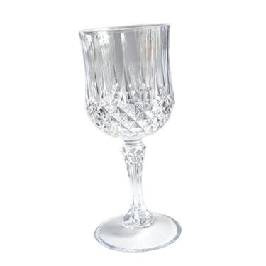 Imagem de Ioensy Taça de vinho, taças de champanhe, exclusivas, transparentes, grandes, clássicas, para bar, copos de vinho, para restaurante, casamento, 220 ml, Branco