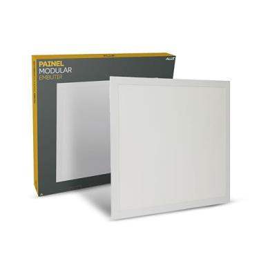 Imagem de Alut Painel LED Plafon 50W 6500K Branco Frio, Quadrado de Embutir, Bivolt, para Gesso e Teto