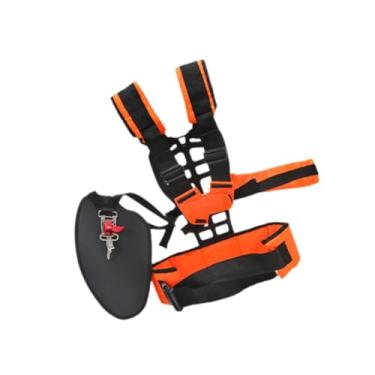 Imagem de Ｂｅｓｇａ Aparador de grama a gasolina, correia para aparador, almofada de ombro dupla, correia para aparador para capinador, cortador de grama, soprador de