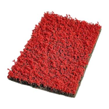 Imagem de menolana Decoração de arranjo de flores em miniatura Grupos de vegetação de flores de grama para modelos de trens Micro decorações de paisagens, Rosa