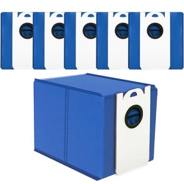 Imagem de SunDiss Pacote com 6 sacos de pó descartáveis de 6L compatível com bObsweep UltraVision e UltraVision Pet Autovazio Robô Aspirador de pó sacos de substituição para aspirador de pó, peça sobressalente