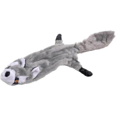 Imagem de Brinquedo para cães – Guaxinim de pelúcia de 53 cm, brinquedo de mastigar macio sem enchimento para cães pequenos, médios e grandes – Macio, brincadeira interativa, busca, puxão, treinamento, dentição