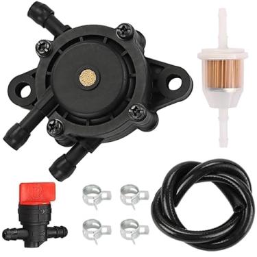 Imagem de HPENP 808656 Bomba de combustível para Briggs&Stratton 491922 691034 Kohler 24 393 04-S 24 393 16-S Predator 212 Bomba de combustível LG808656 M145667 Kawasaki 49040-7001 Cortador de grama com motor