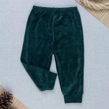 Imagem de Calça de Plush para Bebê Quentinha e Confortável - Era Uma Vez, Musgo,