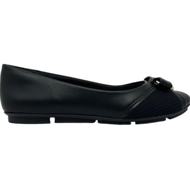 Imagem de Sapato Feminino Casual Dia a Dia Passeio Trabalho Detalhe Metalizado Confort Comfortflex 2563403