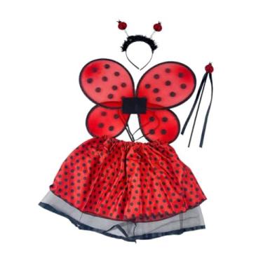 Imagem de UGPLM Conjunto de fantasia de animal infantil, adereços fotográficos, fantasia de Halloween para apresentação de dança, 4pvs Borboleta