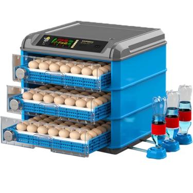 Imagem de Chocadeira de ovos para chocar pintinhos com reposição automática de água, controle de umidade, tela digital LED, máquina de incubação de aves, cinco modos para chocar galinhas