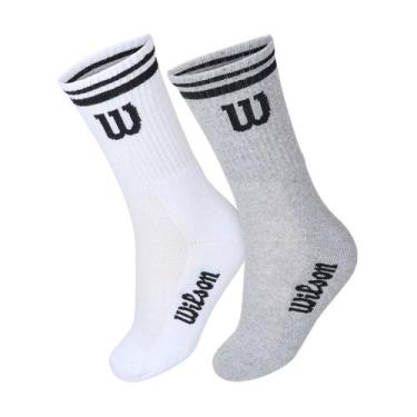 Imagem de Meia Cano Longo Wilson 02 pares