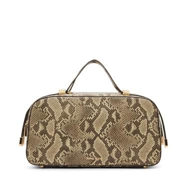 Imagem de Anne Klein Bolsa feminina de alça dupla com alça conversível, neutra multi