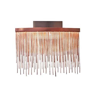 Imagem de ARANDELA VOILE ROSE GOLD (L)8CM (C) 32CM (A)26CM