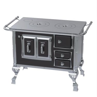 Imagem de Fogao a Lenha Venax GII n 1 Sec XVIII Preto SE