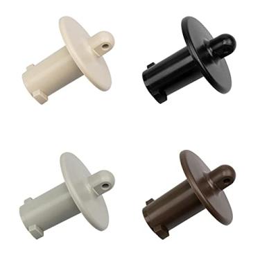 Imagem de Cakievro Guia de cinto de segurança traseiro do carro fivela de fixação para -Mercedes-Benz S-Class W222 2014-2019 Clipe de cinto de segurança Auto Peças interiores (marrom)