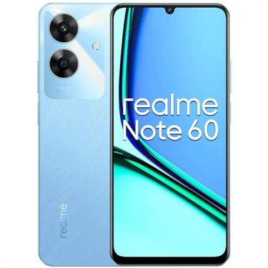 Imagem de Realme Note 60-128GB - 4 GB Ram - Câmera 32MP - Bateria 5000mAh - Azul