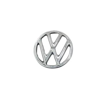 Imagem de Emblema vw redondo capo fusca/ brasilia metal cromado. - DANIEL