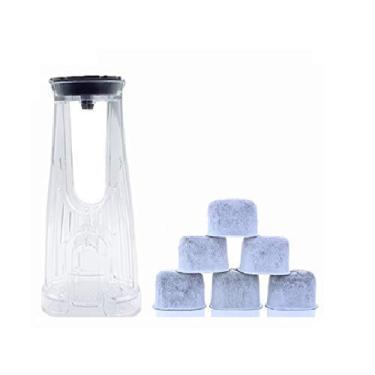 Imagem de GOLDTONE Suporte de filtro de substituição para cafeteiras KEURIG 2.0 K200, K250 e K-Compact inclui 6 pacotes de filtros de água de carbono e bastão de filtro