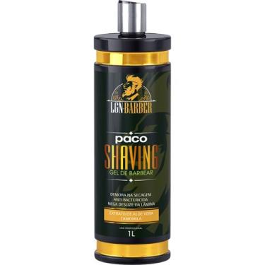 Imagem de Shaving gel de barbear fragrância Paco refrescante 1LT - LGN Barber