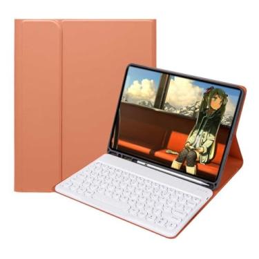Imagem de Capa Com Teclado Bluetooth Para Samsung Tab S7 Fe Plus 12.4