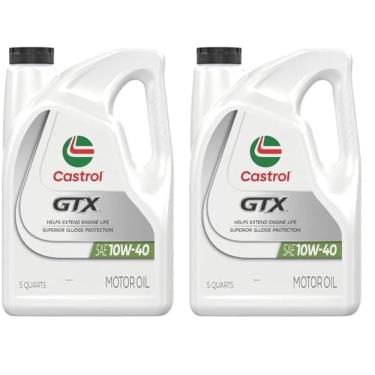 Imagem de Óleo de motor Castrol GTX 10W-40 convencional 5L (x2)