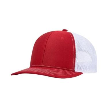 Imagem de Boné Trucker Unissex Respirável De Verão Com Aba Levemente Curvada, Ca