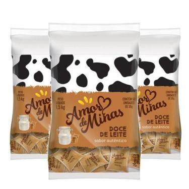 Imagem de Doce De Leite Tradicional Amor De Minas 1,5Kg Pastoso (3X)