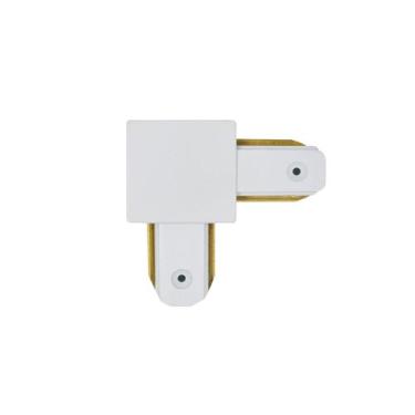 Imagem de Conector Emenda L 90º Para Trilho Eletrificado Nordecor, Branco