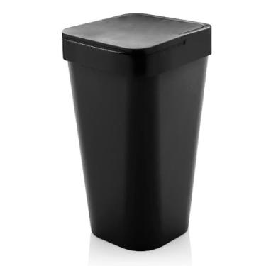 Imagem de OU LX 315 PTF Lixeira Izzy, Preto Fechado, 15 l