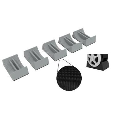 Imagem de 5 Travas Para Cadeira De Rodinha Gamer Simulador Corrida - PEKO, 3D-11