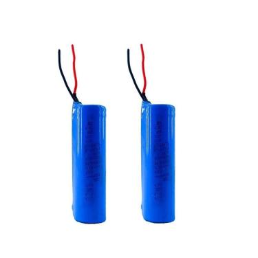 Imagem de 2 Super Baterias 3,7V 18650 2200Mah Com Fio
