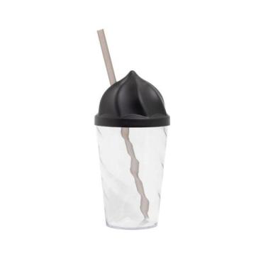 Imagem de Kit 30 Copo Sorvete Cristal 550 ML - Biel Copos, Preto