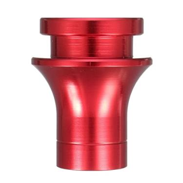 Imagem de XRMXF Retentor de bota/adaptador de alumínio para alavanca de câmbio manual 10 x 1,25 (vermelho)