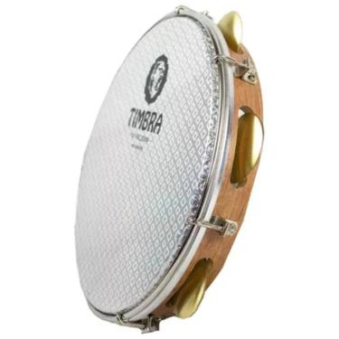 Imagem de Pandeiro Timbra Profissional 11 Formica Freijo Prat 2 C/Aro
