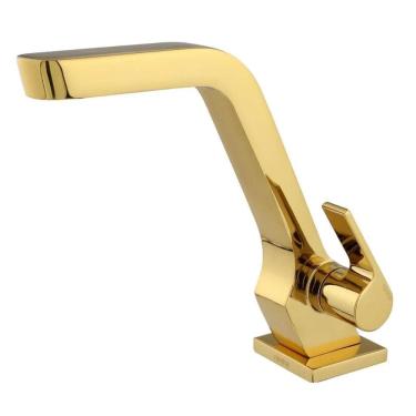 Imagem de Torneira Lavatorio Rainha Unic 61019 C71 - Gold Brilhante