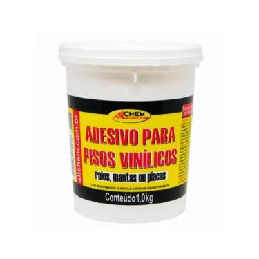 Imagem de Adesivo Pisos Vinílicos Alto Tack 1kg - Rendimento 5m² - Allchem