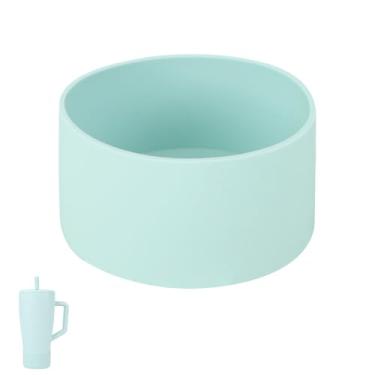 Imagem de kapiado Bota para garrafa de silicone Brumate Era 850 g e 1,134 g Manga inferior de garrafa de silicone, cores perfeitas (agave azul, 30 e 1,134 g)