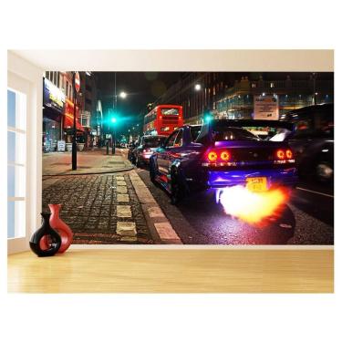 Imagem de Papel De Parede Carro Nissan Gtr Godzilla Jdm 3,5M Car302