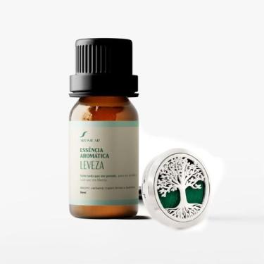 Imagem de Essência LEVEZA + Difusor Veicular ÁRVORE DA VIDA - Aromear