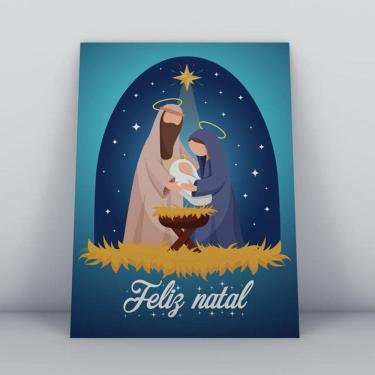 Imagem de Quadros TAC Religião Cristã 030 - 20x30cm - MDF - Colorido