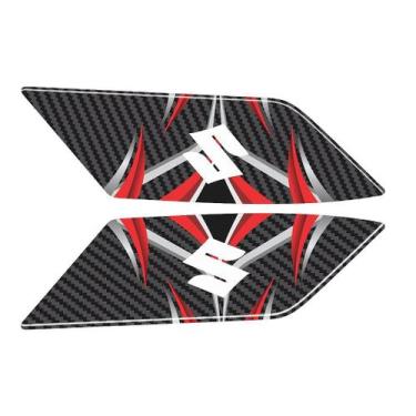 Imagem de Adesivo Protetor Tank Pad Bandit 650S 2009/10 Lateral Traseira - Cromo