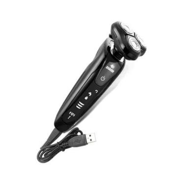 Imagem de Cortador de barbear elétrico 031052 Depilador de barbear recarregável 