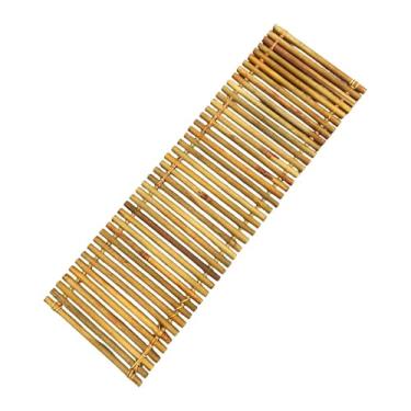 Imagem de DimyFew Bandeja para servir sushi, suporte para sashimi, suporte para lanches, prato de sushi japonês, prato para servir comida, biscoitos, salgadinhos, 40cm X 13cm Horizontal