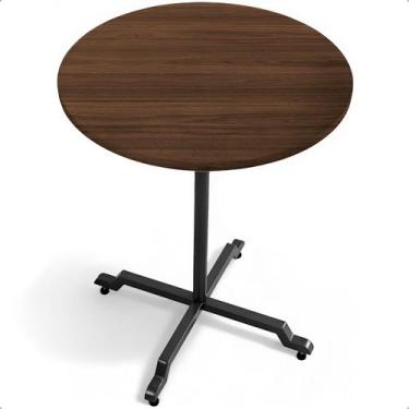 Imagem de Mesa de Canto Redonda Decorativa Mesa Lateral Valência - Loja da Isa, 