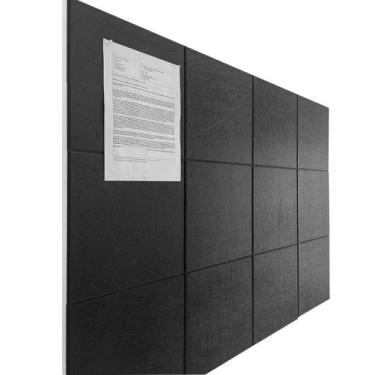 Imagem de Placa de cortiça DECORITA Large, pacote com 12 azulejos de parede de f