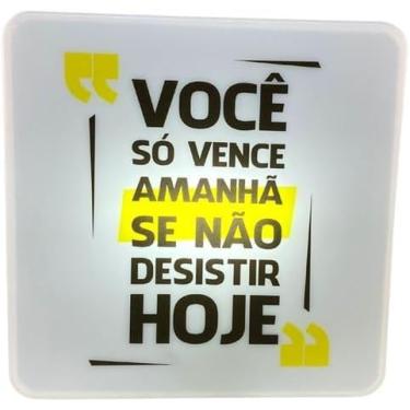 Imagem de Luminária Decorativa Led Box Slim USB | Tamanho Compacto | Ideal para Iluminar e Presentear com Estilo.