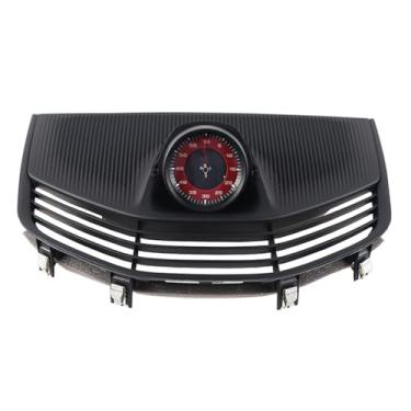 Imagem de Cronômetro esportivo montado no painel para Porsche Taycan 9J1 2020-2021 (capa preta e cronômetro vermelho)