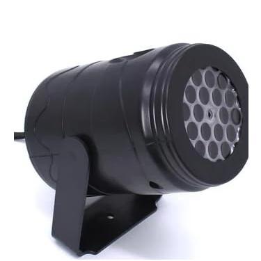 Imagem de Projetor LED Natalino 3D, 16 Desenhos Rotativos, Bivolt 110v/220v, 3W RGB, com Floco de Neve, Papai Noel, Rena, Decoração para Natal